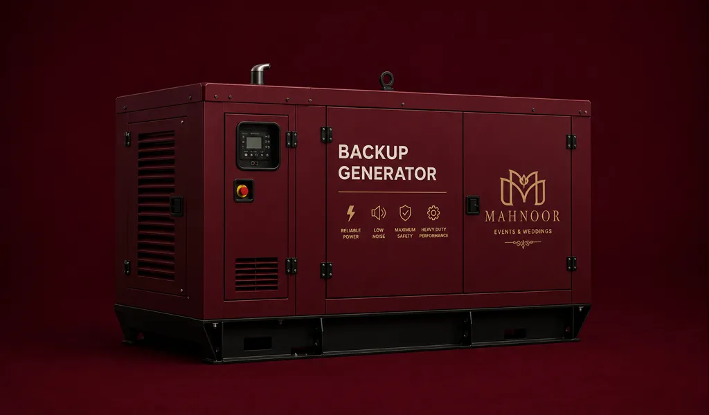backup generator for events