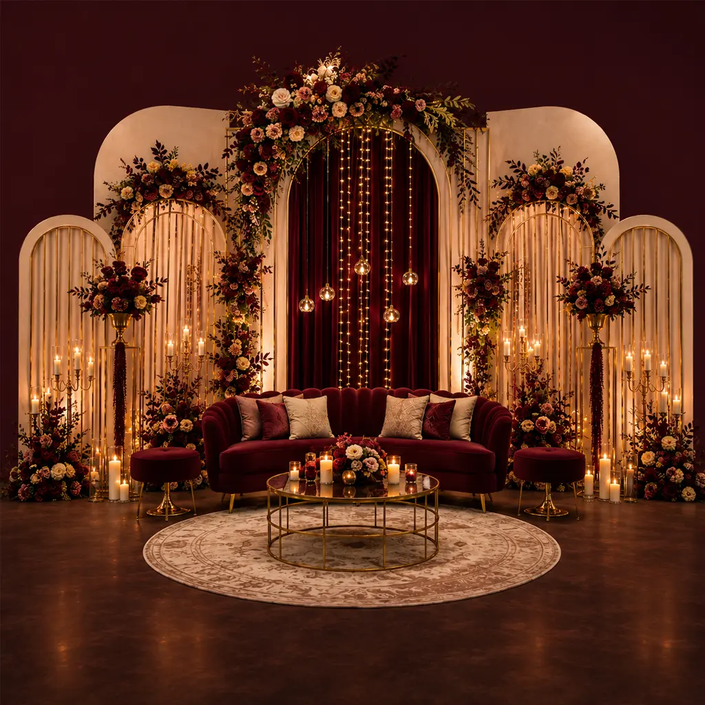 stage setup and decoration for weddings and Special Occasions