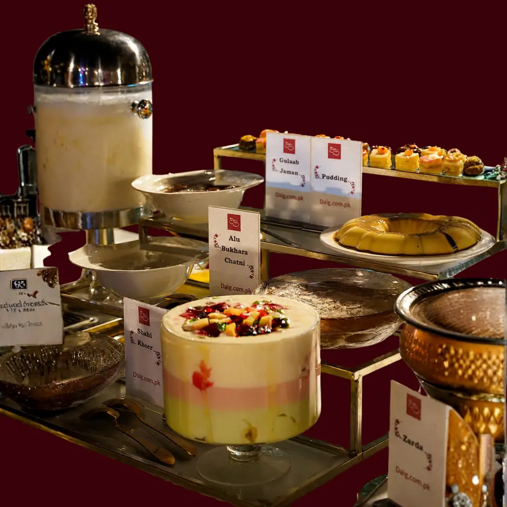 buffay system by daig.com brand for Mahnoor events